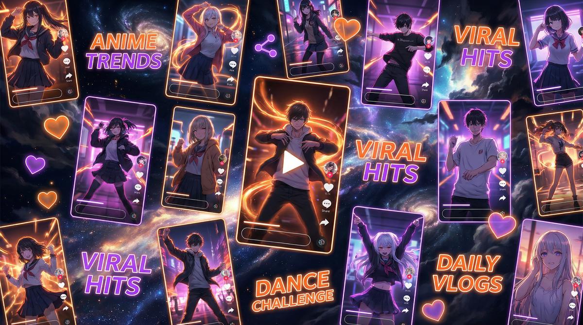 看片 TikTok风格短视频